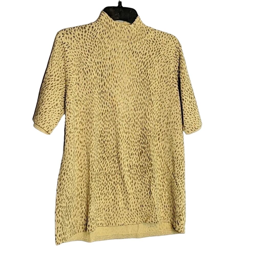 EUC Mock Neck Sweater Jennifer Moore